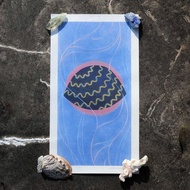 I. 觀 Gaze。黑泉神諭卡 藝術複製畫