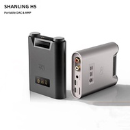 SHANLING H5 Portable USB DAC &amp; AMP Hi-Res Audio Bluetooth 5.0 Headphone Amplifier MQA Full Decoder DSD512 |3.5/4.4mm/RCA Output