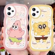 D-5 spongebob Transparent Casing for Realme 9i 9 Pro Plus C35 14X 14T C30 C31 14 5G Case