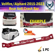 Toyota Alphard Vellfire ANH30 2015-2023 Rear Bumper Anti Crash Bar 1PC