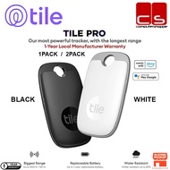 Tile Pro (2022) Powerful Bluetooth Tracker, Keys Finder and Item Locator, Up to 400 ft. Range - (1-P