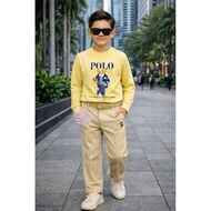 Set Yellow With Belt - Boy
