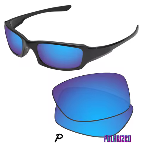 SunglassDoctor Polarized Replacement Lenses for Oakley Fives Squared OO9238 54mm|Fives Squared Asian