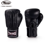 [Furukawa Koo] TWINS Car Line Gloves Muay Thai Boxing BGVL14 Simple Premium Gloves-Black