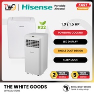 [FREE SHIPPING] Hisense 1.0HP / 1.5HP R32 Portable Air Conditioner  AP12NXG AP09KVG1 冷气机