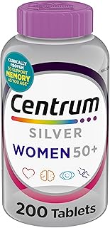 Centrum Silver Women's Multivitamin for Women 50 Plus, Multivitamin/Multimineral Supplement with Vit