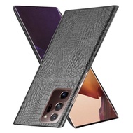 Ốp Lưng Điện Thoại Dành Cho Samsung Galaxy Note 20 / Note 20 Ultra 5G Vỏ Cứng PU + PC Họa Tiết Cá Sấ