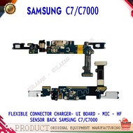 FLEXIBLE UI BOARD CONNECTOR CHARGER - MIC - HF - BACK SENSOR SAMSUNG C7/C7000