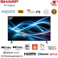 Sharp 4K HDR Google Led Tv 50" 4TC50HJ6000X/ 55" 4TC55HJ6000X/ 65" 4TC65HJ6000X/ 75" 4TC75HJ6000X