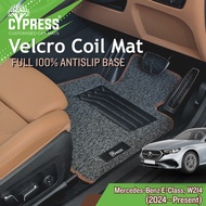 Cypress Car Mats Mercedes Benz E Class (2024 - Present) 6th Gen, W214 | Anti slip | Velcro Base