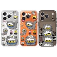 Apathy-faced gray cat phone case for iPhone 17Air/16/15PLUS/14/13pro Max/12/11/7/8 Soft transparent 