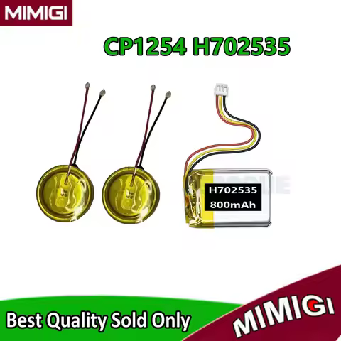 65mAh 1254 800mAh H702535 Battery For Sennheiser MOMENTUM 3.0 3 Earbuds