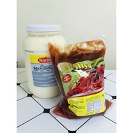 Nalley Mayonnaise 1 Galon + Ilya Sos cili 3kg