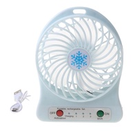 HOT SALE Portable LED Light Fan Air Cooler Mini Desk USB Fan Third Wind USB Fan