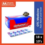 Uphamol 650mg Tablet 18x10's