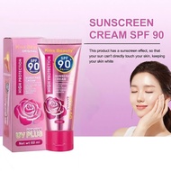 Kiss Beaut Spf90+++ Sunscreen Cream High Protection Skincare Uv Skin Facial Plus 60ml R3q5