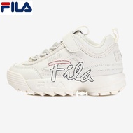 FILA Kids Disruptor 2 Script KD 3GM01088D-920 Beige/Beige Sneakers (Size-mm)