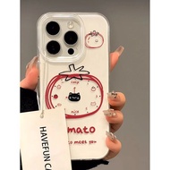 Sketch Tomato Phone Case Suitable for iPhone16 15 14 13 11 12Promax 11Promax 12Pro 14plus 15Promax S