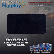 AIKKA AK8646 ROYAL BLUE *** LUCKY CRYSTAL SPECIAL EFFECT 2K CAR PAINT