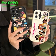 Casing For OPPO avatar kartun  A54(4G) A76 A96 A36 A3s A12E A17 A17K A57 2022(4G) A77 A77S(4G) A74(4