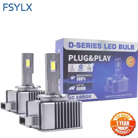 2PCS 90W Canbus D1 D1S D3 D3S Headlight Bulb LED D Series Auto Lighting Systems D3S Car Light Car Le