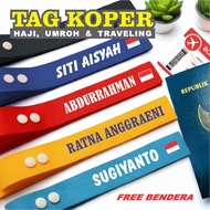 GANTUNGAN ONE DAY TO BE BAGGAGE/ TAG (LUGGAGE TAG) LUGGAGE Tag, Custom LUGGAGE Tag, Hajj and Umrah N