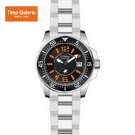 U.S Master Polo Club USM-EF04-SL-BK-OE Men Analog Watch – 42mm Case Rotatable Bezel 3ATM Water Resis