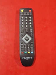 REMOT STB DVB T2 POLYTRON PDV 500T2 KODE 81G352 ORIGINAL
