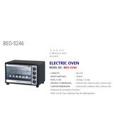 Butterfly Electric Oven 46L with Rotisserrie &amp; Convection Function BEO-5246