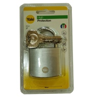 Yale Y120B-50-127-1 50mm Padlock Solid Brass Silver