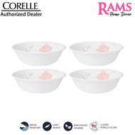 Corelle Vitrelle Tempered Glass Dinner Plate / Bread &amp; Butter Plate / Luncheon Plate / Cereal Bowl / Soup Bowl / Soup Plate / Noodle Bowl / Serving Bowl / Serving Platter / Set Pinggan Makan Vitrelle / Set Pinggan Kaca Corelle - Peony Bouquet