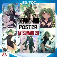 Poster A3 Tatsumaki (3) Anime Manga One Punch Man – 2D Tribe Shop