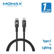 Momax DL31 Elite Link USB-C to Lightning 1.2m (Nylon-Braided)