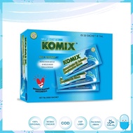 Komix PEPPERMINT Contains 30 Sachets To Treat Cough Relieve Throat