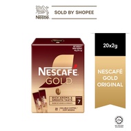 NESCAFÉ Gold Signature, Arabica Instant Coffee Powder, 2g Sachet, 20 Coffee Sticks