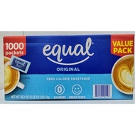 Equal | Zero Calorie Sweetener | 1000pcs
