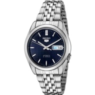 Seiko 5 Snk357K1 Snk357K Snk357 Analog Automatic Blue Dial Stainless Steel Men'S Watch