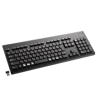 [Direct from Japan]Elecom Washable Wireless Keyboard Waterproof IPX5 Membrane Full Size with Numpad 