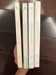 BTS LOVE YOURSELF ALBUMS (E, S, V, E)