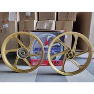 Sport Rim Wheel (KAYAMA) (ZR66) Honda wave125 wave 100r (DISC) 6 batang