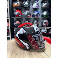 Zeus Helmet ZS 627 Open Face Helmet (single visor)