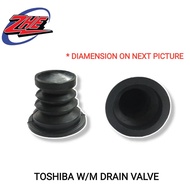 TOSHIBA WASHING MACHINE VALVE PACKING BELLOW / GETAH MESIN BASUH PENARIK AIR (3030/107-0013)