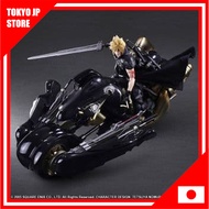 【Shipping from japan】 Final Fantasy 7 Play Arts Kai Cloud & Fenrir ff7