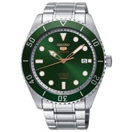 SEIKO 5 Automatic 23 Jewels Green Dial Stainless Steel Men Watch SRPB93J1 SRPB93