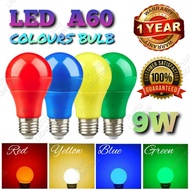 A60 [E27] 9W LED Colours Bulb