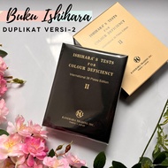 buku tes buta warna Isihara ishihara 38 plate limited