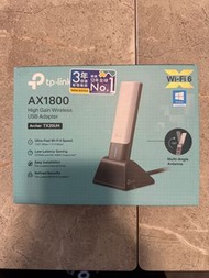 tp-link AX1800 (WiFi 6) USB 接收器