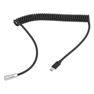 Type C Coiled Cable Professional USB to BMPCC4K BMPCC6K Trigger Power with Indicator Light   PPC2