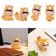 [mojotorw7] Resin Horse Statue, Cute Fengshui Figurine Animals Sculpture, Chinese New Year Horse Fig