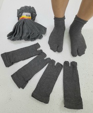 combo 5 đôi vớ nữ xỏ ngón vớ chống nắng (XÁM CHUỘT)